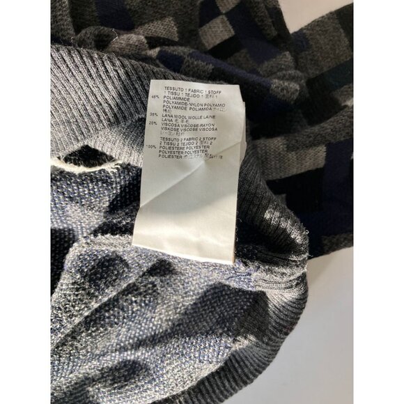 Viktor & Rolf Geometric Floral Print Knit Sweater Multi Size Medium - Picture 8 of 8